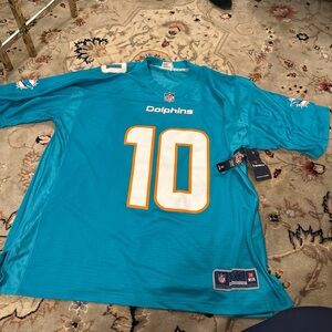 Fanatics Aqua Miami Dolphins Jersey